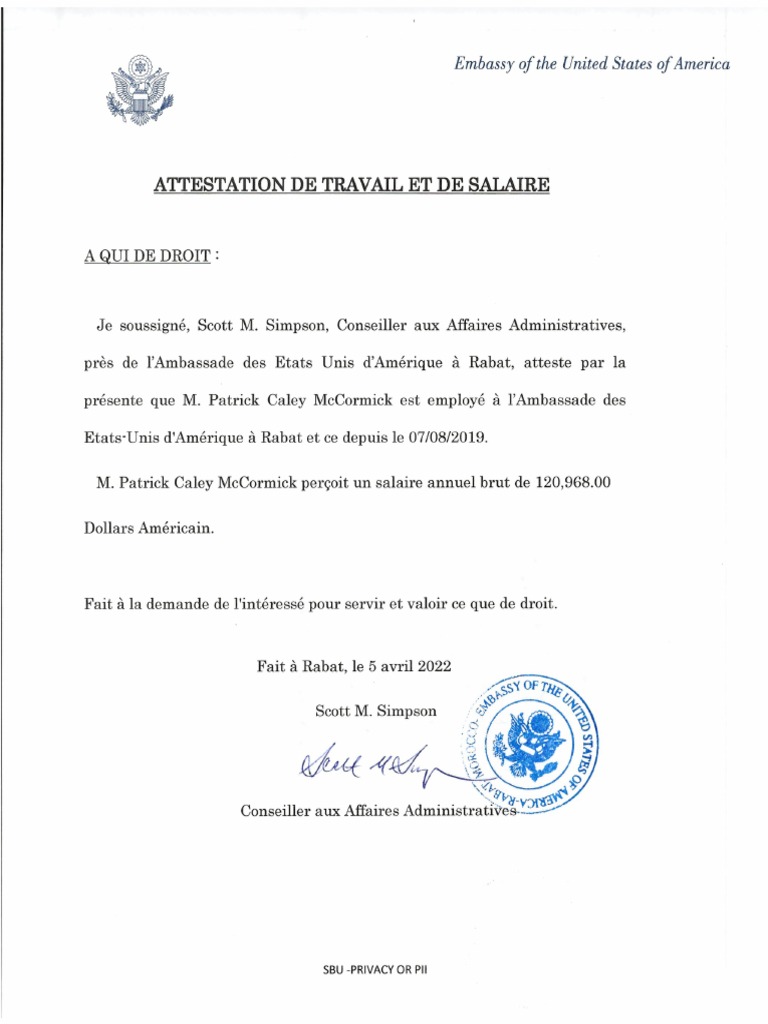 comment télécharger une attestation de travail