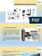 Calculo y Dimensionamiento de Baterias y Regulador de Carga de Un Sistema Off Grid