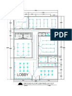 Lobby: Ground Floor Lighting Lay-Out