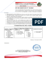 Orden de Servicio #01 PDF