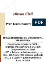 Sist - TGDC - História Do Direito Civil, Pessoa e Teorias