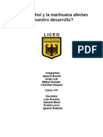 El Alcohol y La Marihuana Afectan Nuestro Desarrollo 4°F