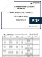 Laboratorio QYB - Inventario 2023