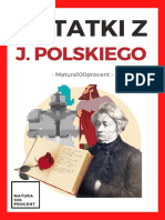 Notatki Z Języka Polskiego (Matura100procent)