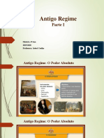 Antigo Regime: O Absolutismo em Portugal
