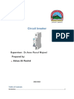 Circuit breaker protection and characteristics