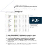 Championnat de Football de Ligue 1 PDF