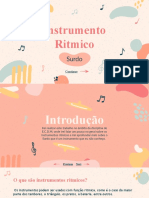 O Surdo, um instrumento rítmico brasileiro