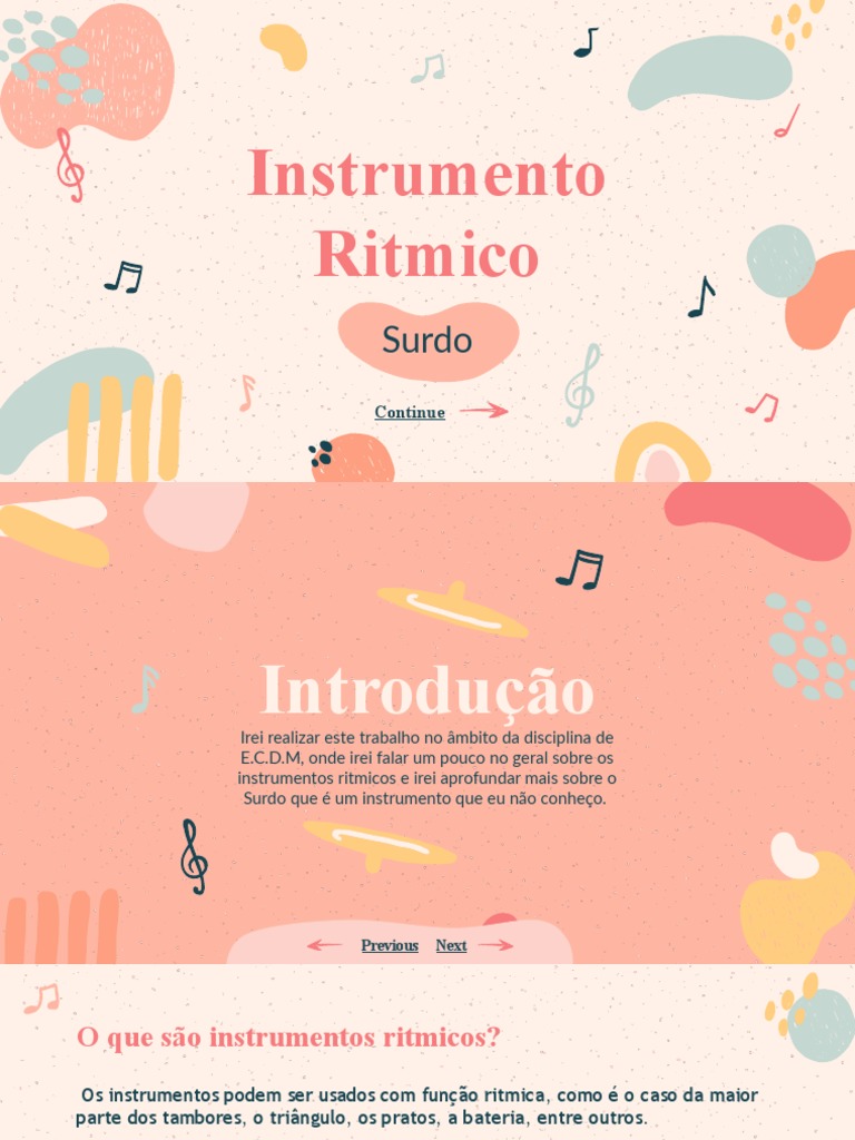 Instrumentos Ritmicos | PDF