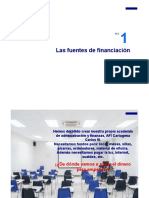 Las Fuentes de Financiación PDF