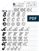 Funky Letters Workbook PDF