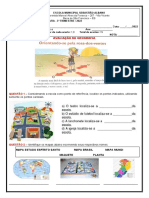 Avaliação de Geografia 3o trimestre 2022