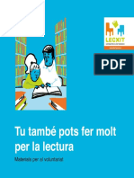 Tu Tambó Pots Fer Molt Per La Lectura PDF