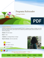 P.E. Programa Reforzador