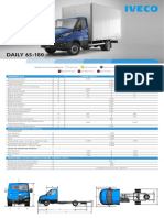 DIMENSÕES E ESPECIFICAÇÕES DO ONIBUS DAILY 65-180