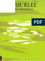 Paul Klee - Modern Sanat Üzerine