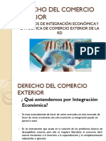Procesos de Integracion Economica y La Politica Comercio Exterior RD PDF