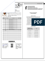 FOLIO: 170105391 CURP: MANA070109MMCLXSA3 Aislinn Itzel Malagon Nuñez Puntaje Obtenido en El Examen: 82