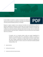 Sujetos de derecho: clasificación y comienzo de existencia