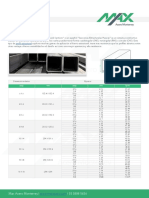 Perfil Hss Ficha Tecnica - Max Acero Monterrey