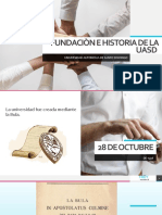 Fundaciòn e Historia de La Uasd