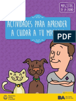 Actividades para Aprender A Cuidar Tu Mascota PDF