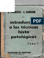 Introducción A Las Técnicas Histopatologicas - Sanson y Podesta PDF
