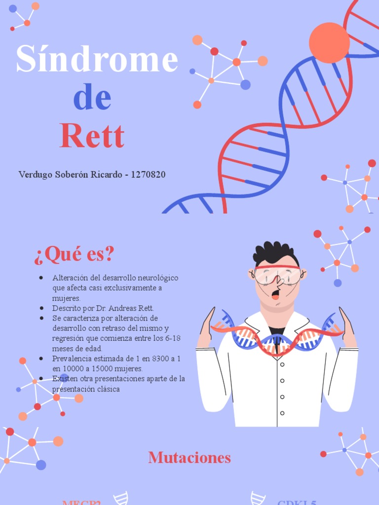 Síndrome De Rett: Actualización Del Proceso De Rehabilitación – JEICN