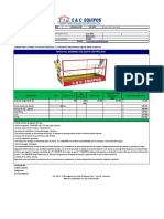 Cotizacion SS 5250 - Andamio Colgante PDF