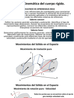 Clase Unidad 3 Cinematica Del Rígido Clase 2 2021 PDF