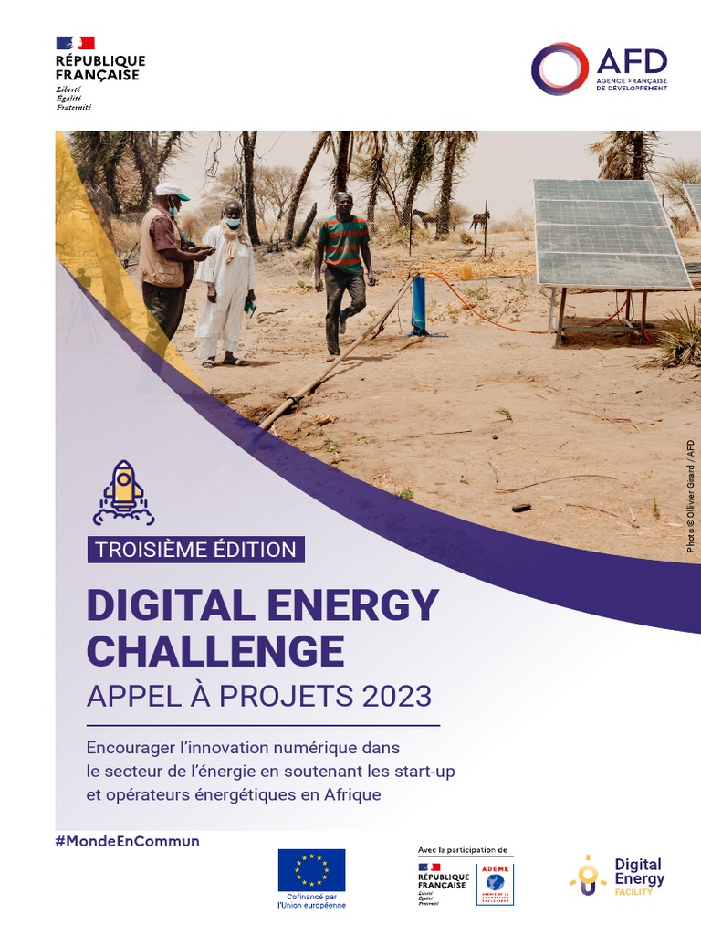 Digital Energy Challenge Brochure Appel Projets 2023 | PDF | Énergie ...