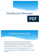 Distribucion Binomial