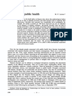 Disasters and Public Health