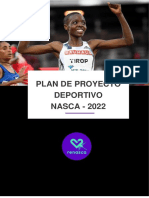 Plan de Proyecto Deportivo NASCA - 2022: Categoría