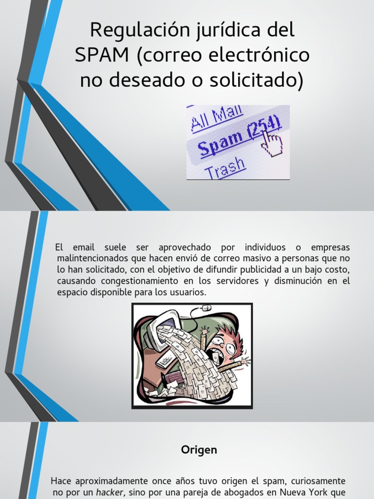 Regulacion Jurídica Del SPAM | PDF | Spamming | Informática