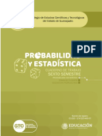 Cuaderno de Trabajo de Probabilidad y Estadistica - 033252 PDF