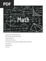 Rasheed Talbot Mathematics SBA