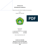 Makalah Integrasi Nasional PDF