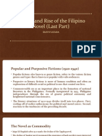 Buaco - Lozada - Origins and Rise of The Filipino Novel - PPTM