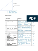 Evaluación Grupo 01