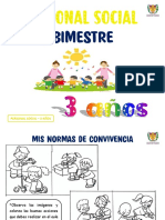 Personal Social I Bimestre Paginas 10 - 19 LETRAS PDF