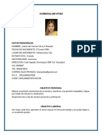Curriculum Leticia Del Carmen de La o PDF