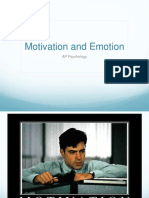 Unit 7 AP Psychology Theories - of - Motivation