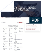 P&ID (Piping & Instrumentation Diagram) Valve Symbols - SIO