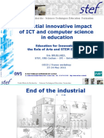 Potential Innovative Impact of ICT and Computer Science in Education
