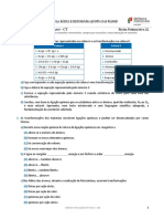 Ficha Formativa 12-Transformações Químicas