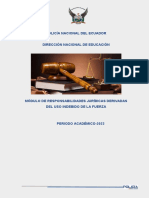 Compendio Literal M. RESPONSABILIDADES JURÍDICAS DEL USO INDEBIDO DE LA FUERZA PDF