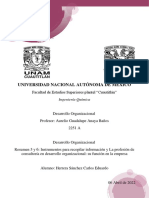 Resumen Capitulo 5 y 6 Desarrollo Organizacional PDF