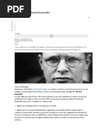 una serie sobre Dietrich Bonhoeffer