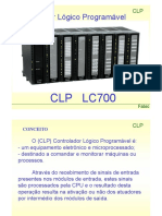 Controlador Lógico Programável: CLP Lc700